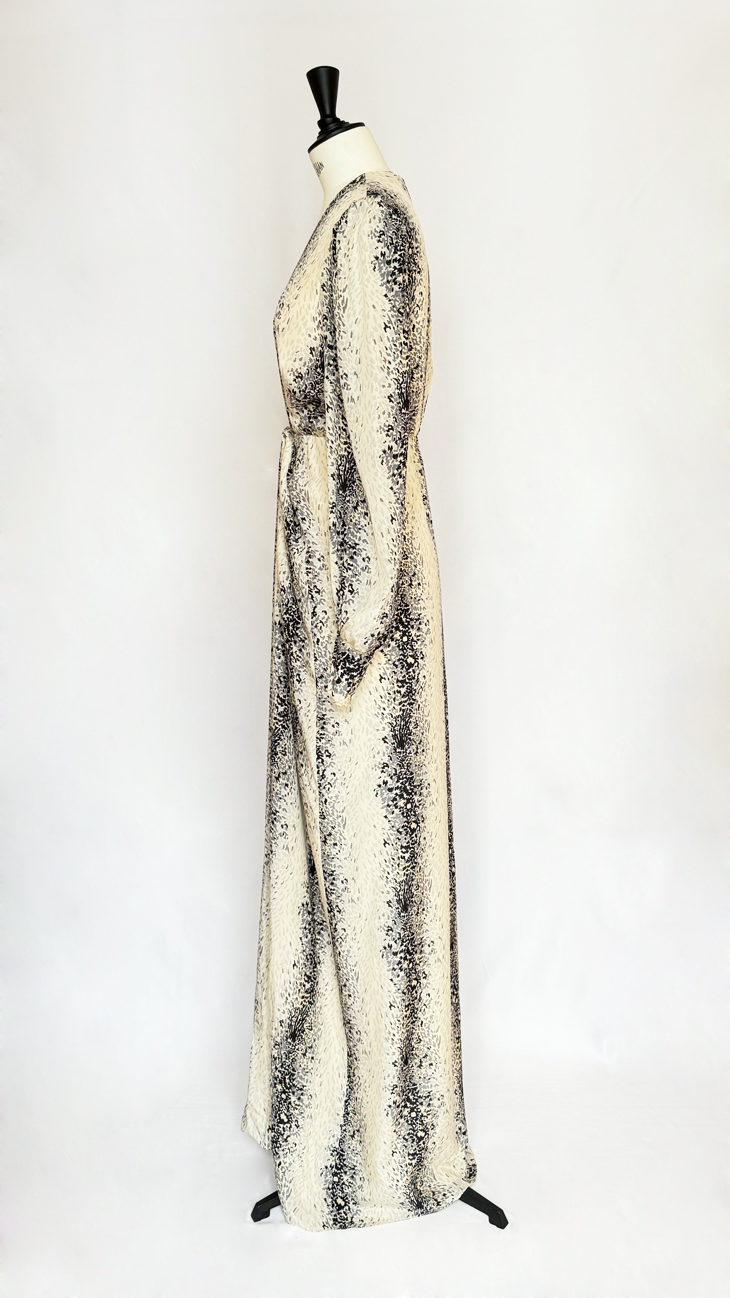 Balenciaga Gown Metallic BALENCIAGA Embellished Sequined Stretch