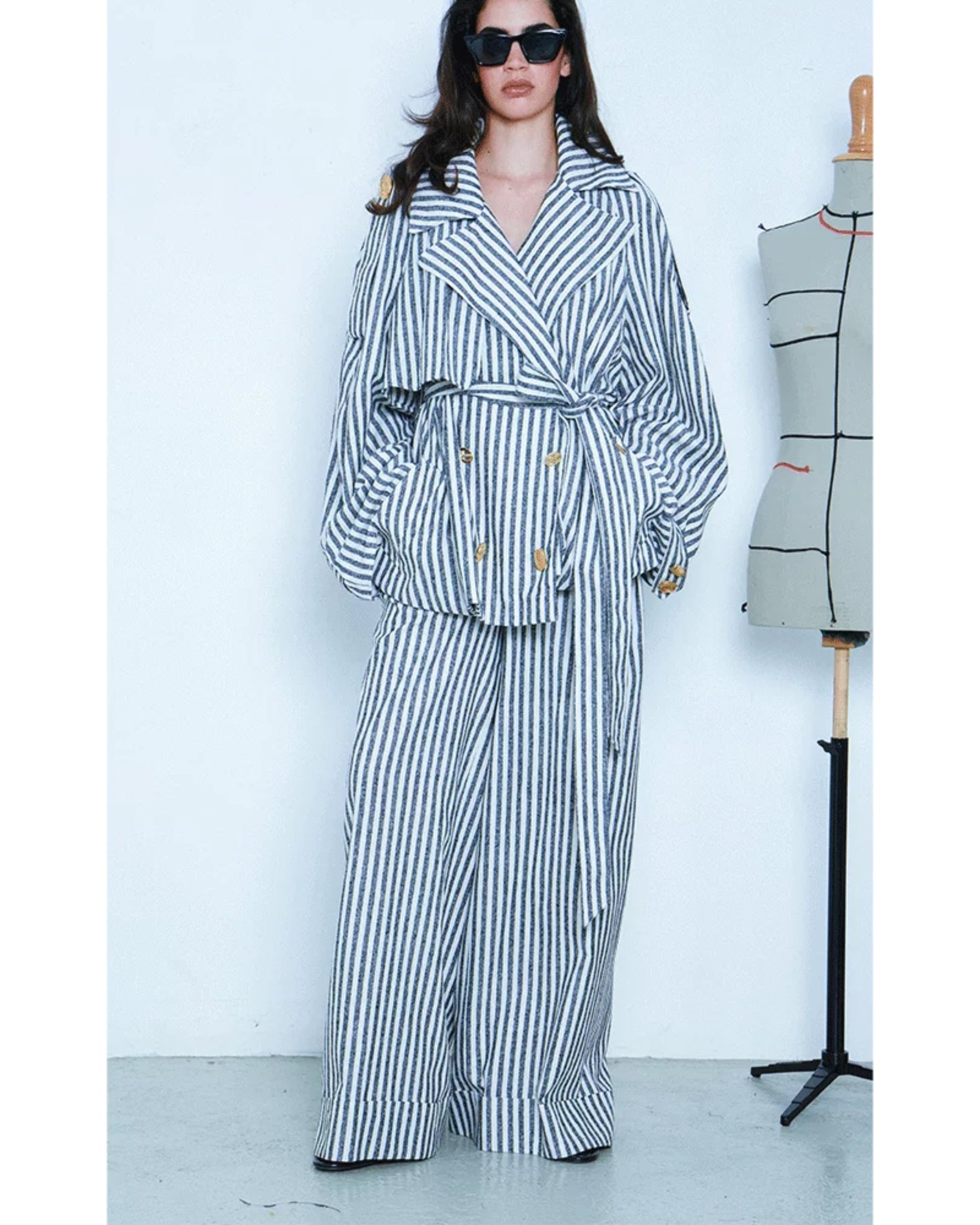 Mila Silk Wide-Leg Trousers | Françoise | Experience 27