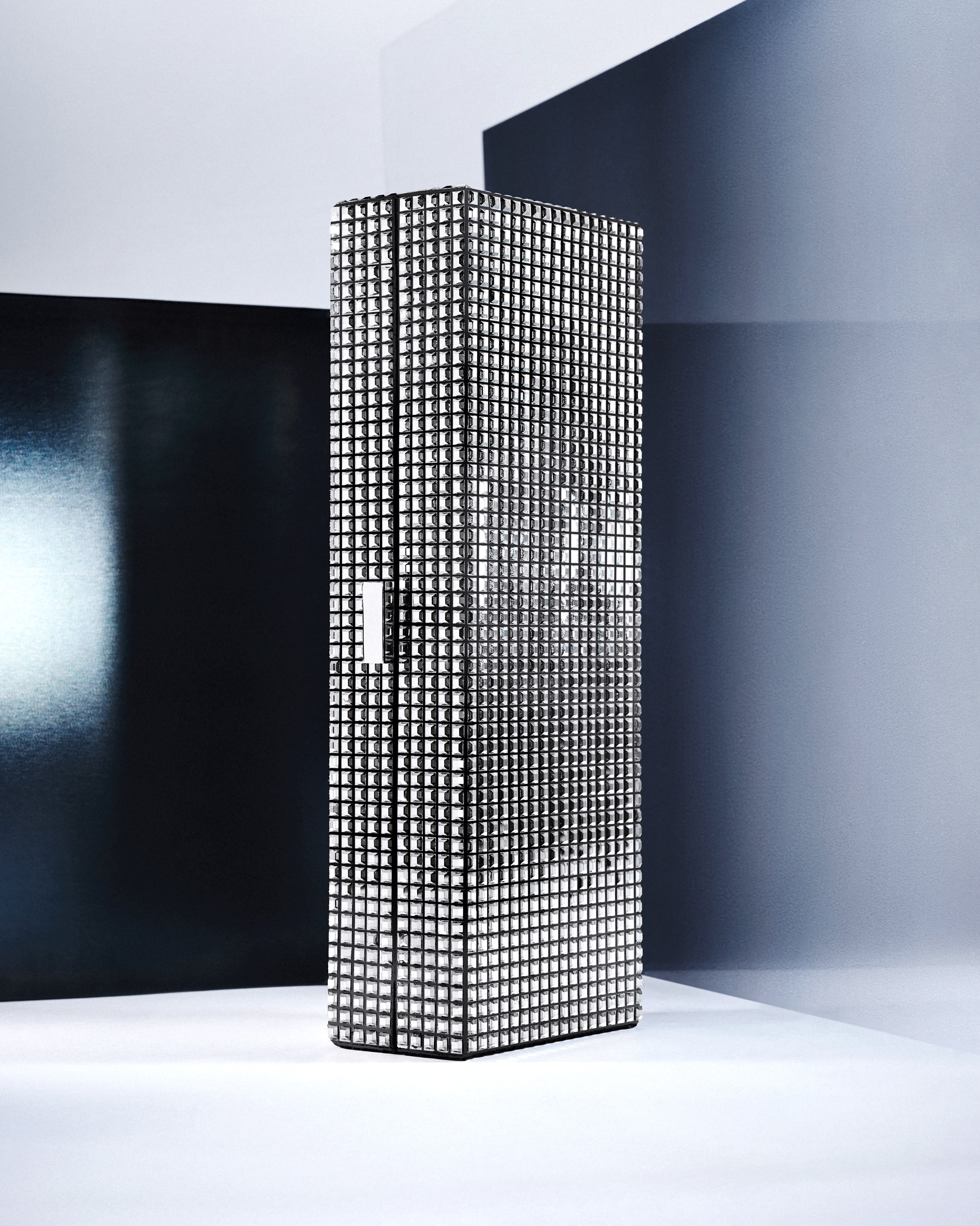 Marina Raphael, Cassie Clutch in Silver Crystal | Experience27