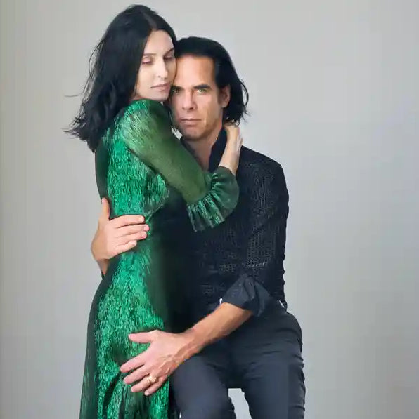 Image Photo of The Vampire's Wife designer Susie Cave with husband Nick Cave
