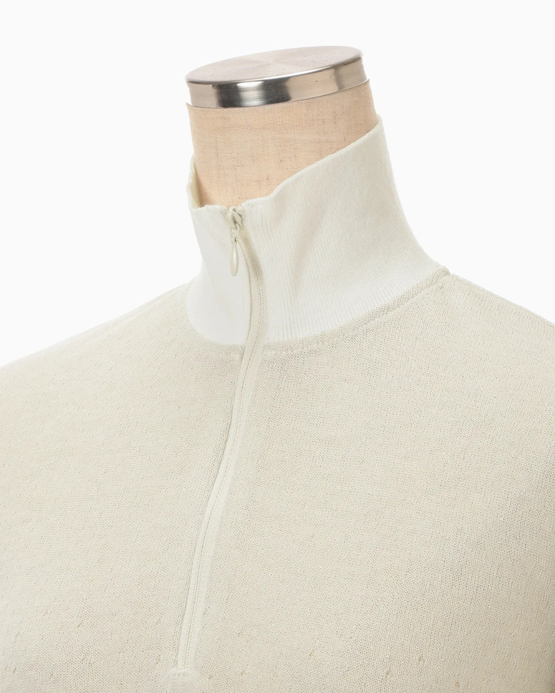 Half Zip Gradation Knit Top