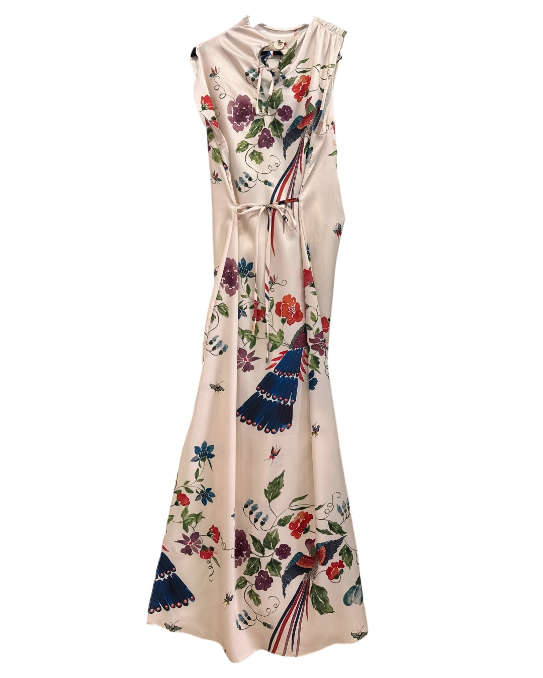 Asymmetrical Printed Dress