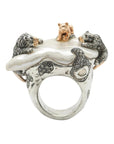Lion Family Ring