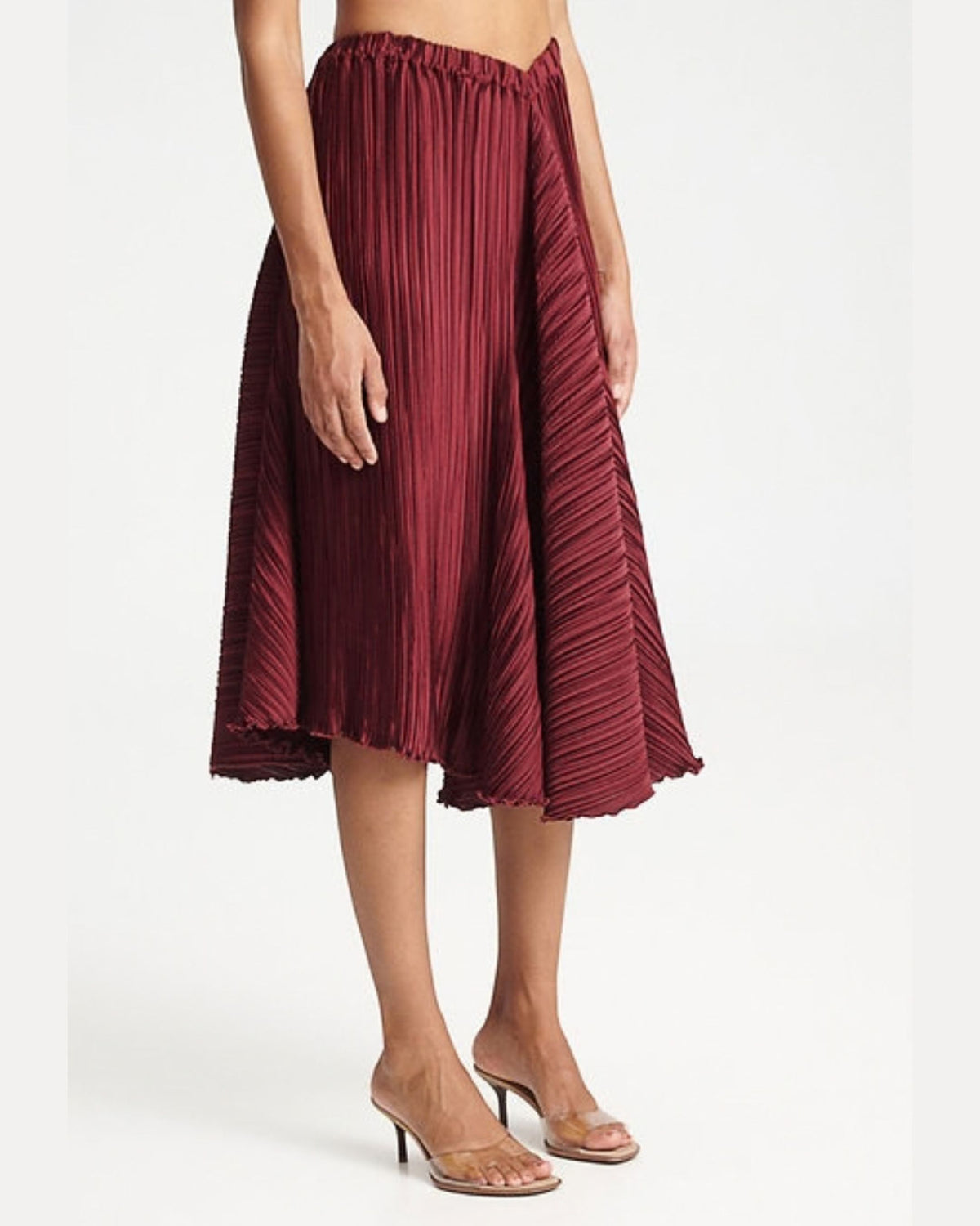 Kinetic Skirt in Plum