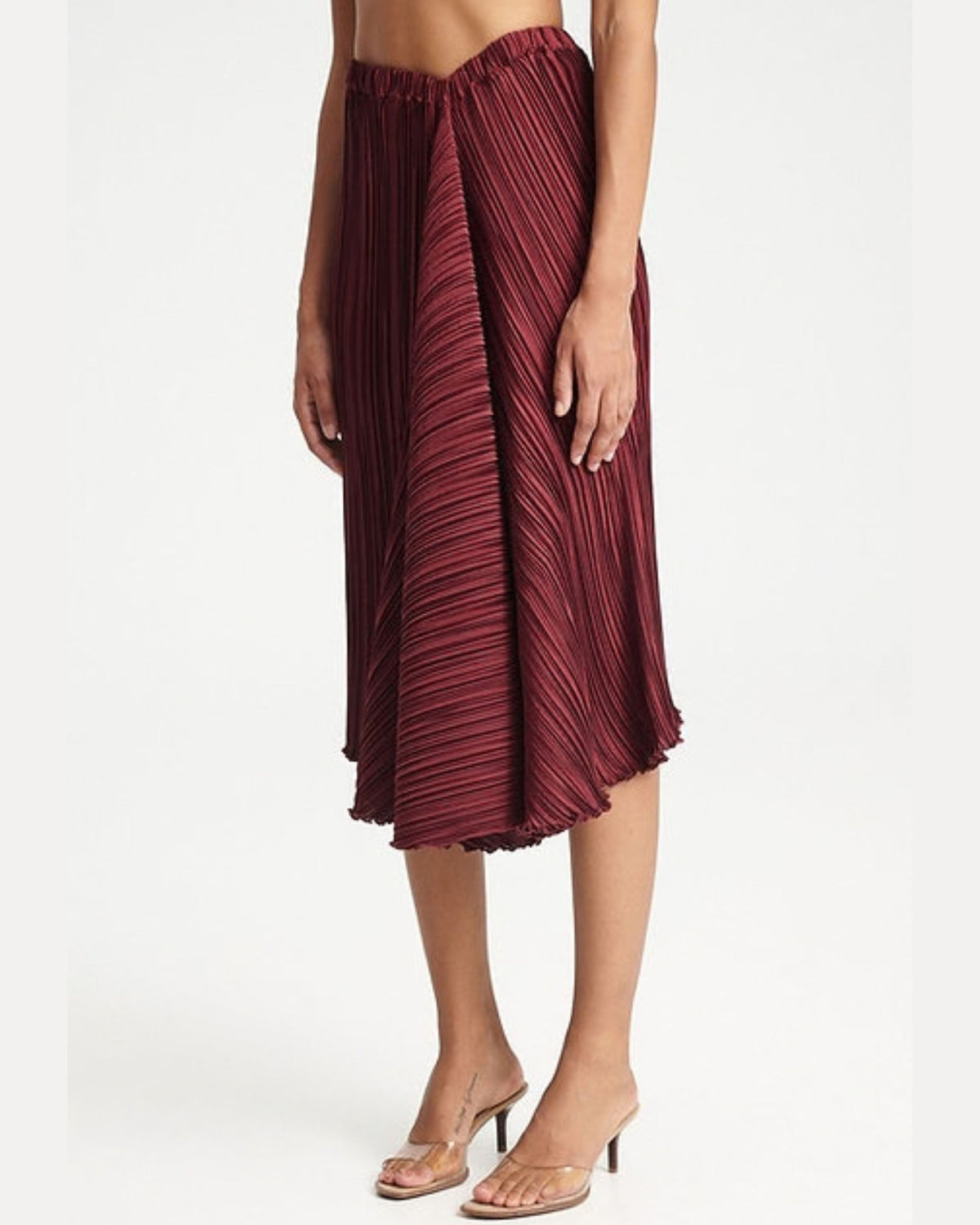 Kinetic Skirt in Plum