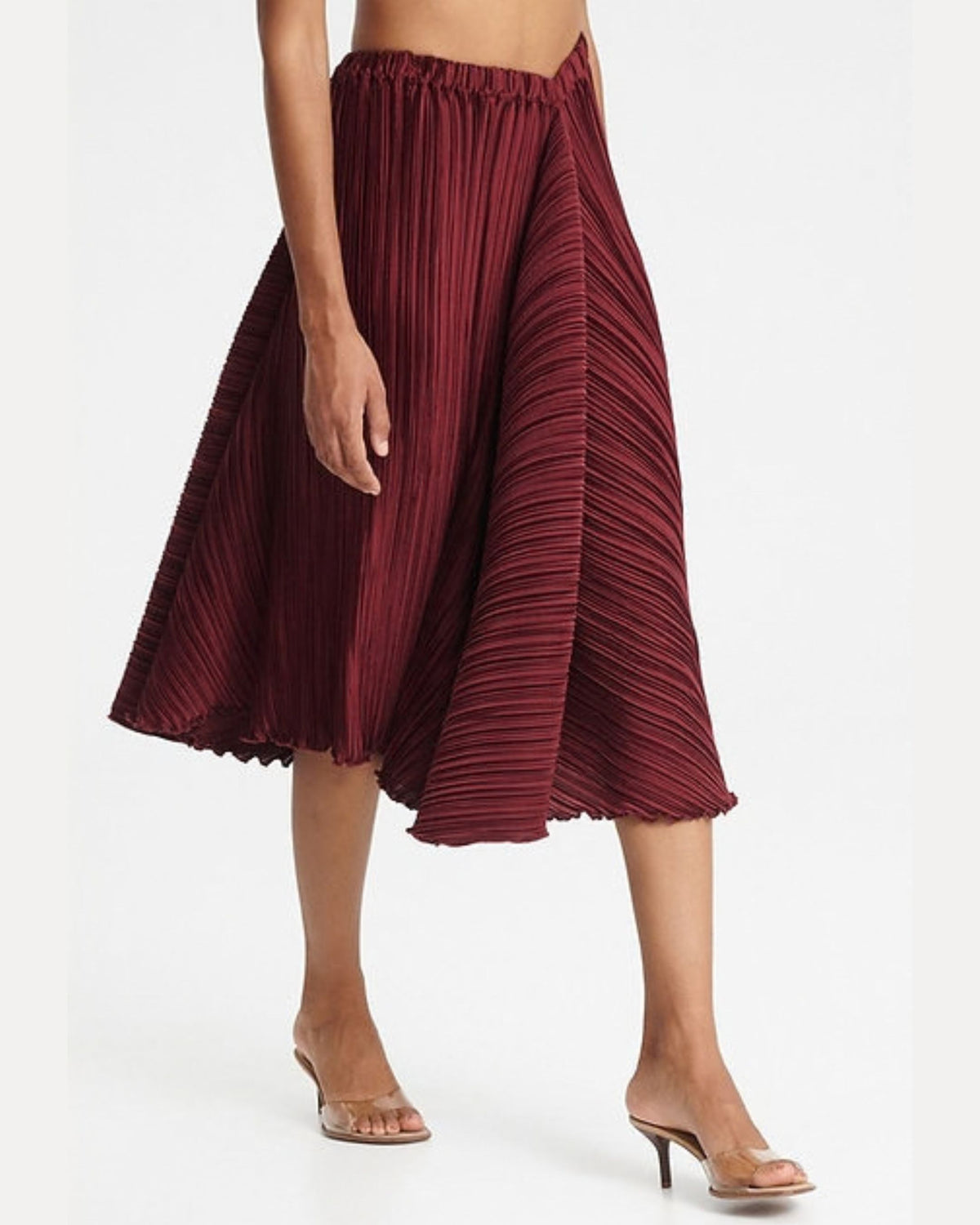 Kinetic Skirt in Plum