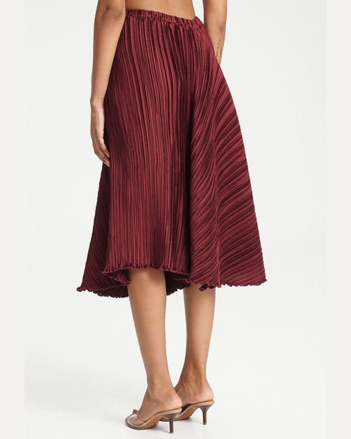 Kinetic Skirt in Plum