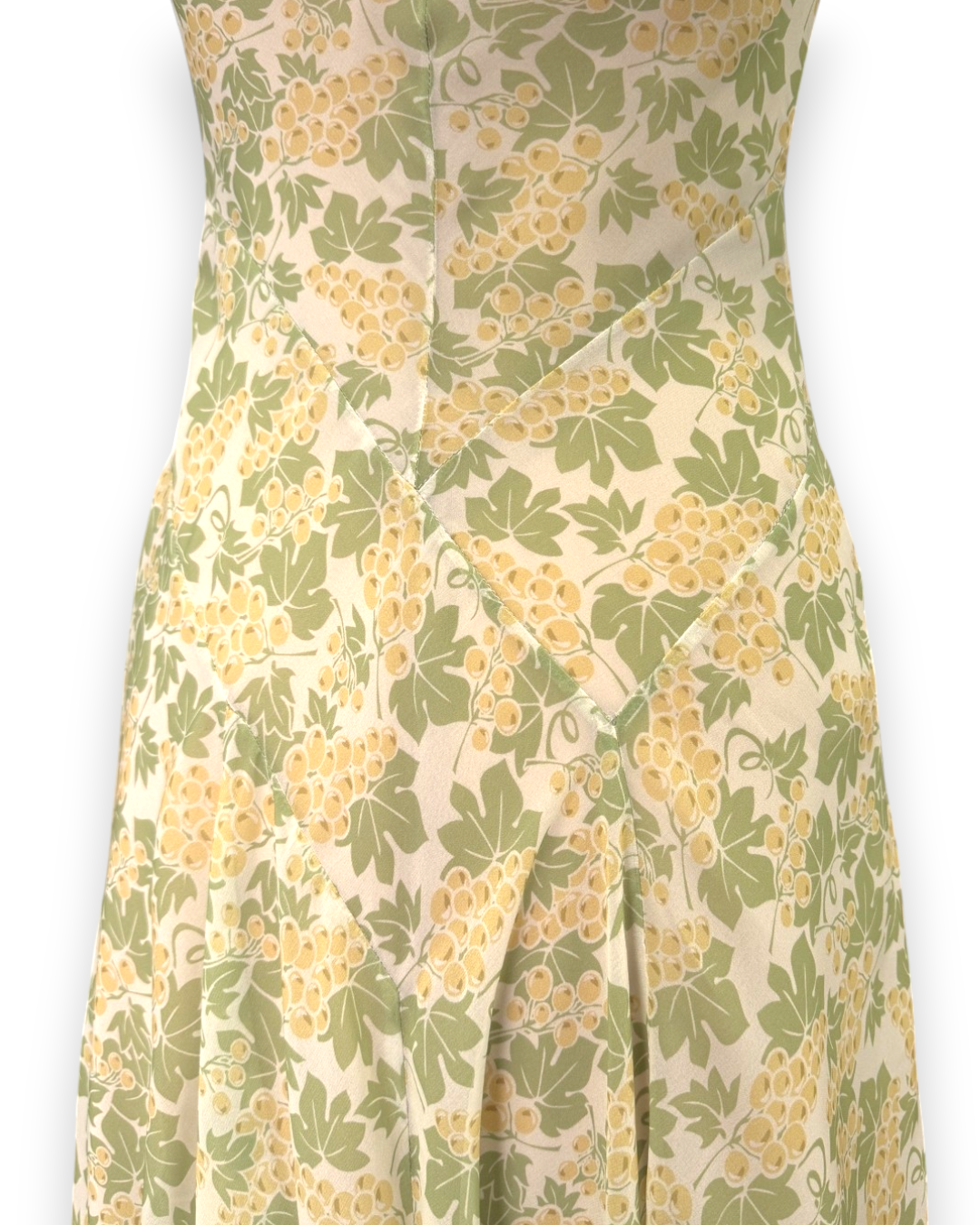 Henri Paris, Floor Length Green Floral Mousseline Gown | Experience 27 FR38 Henri Paris, Floor Length Green Floral Mousseline Gown | Experience 27 FR38