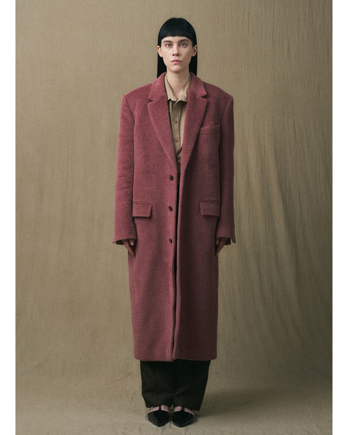 Oversized Suri Alpaca Coat