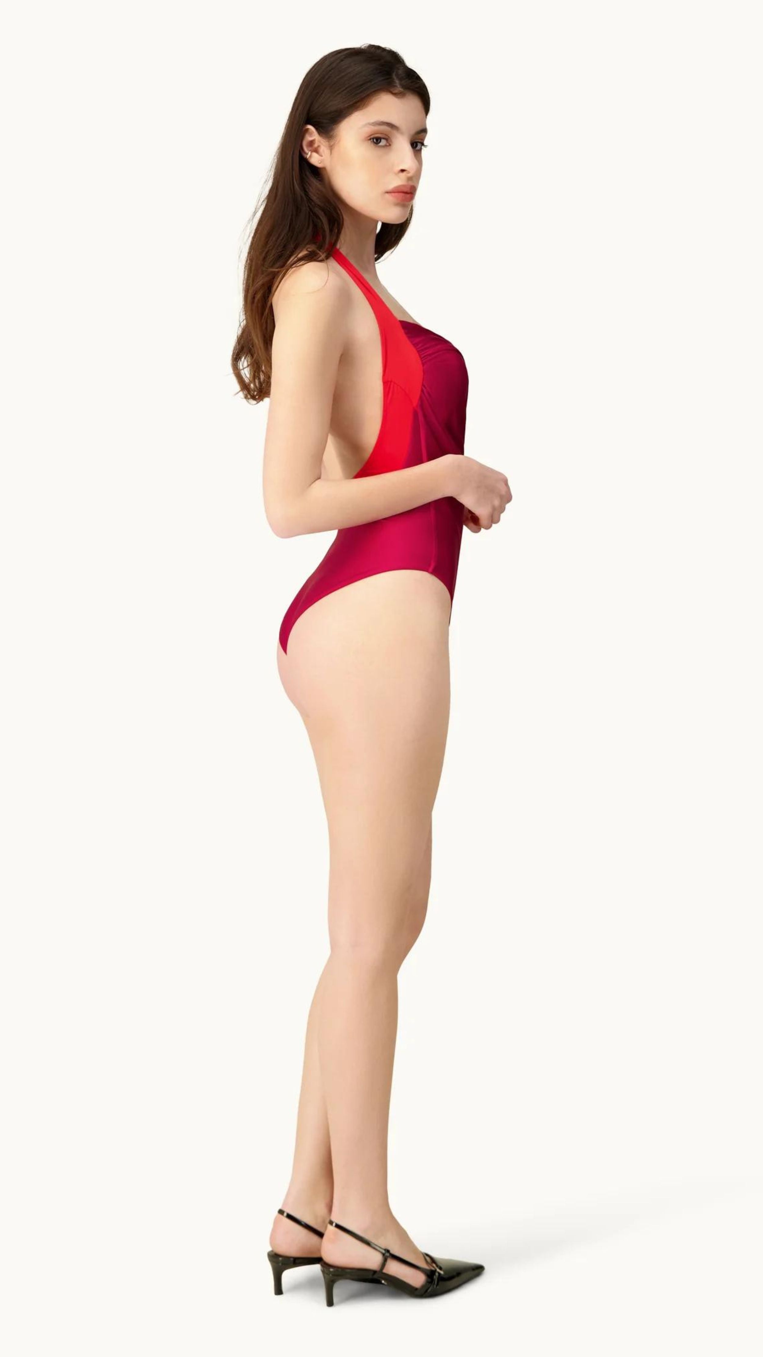 EIP One Piece in Red and Burgundy